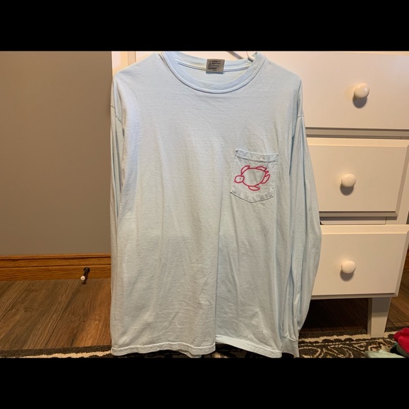 Shelly Cove Tops - Shelly Cove Long Sleeve Pocketed Tee